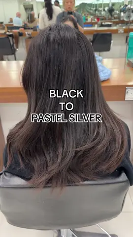 ASIAN HAIR TO PASTEL SILVER IN ONE SESSION🤍🩶these are the results from my previous full head bleach video. - - - - - - #hairblogger #asianhairspecialist #blondespecialist #rootbleach #hairbleach #trendhairstyle2024 #hairtutorial #mayfair #usa #london #blonde #wellahair #wella #wellaprofessional #uk #wellacolor #purpleshampoo #regrowthhair #boxdye #GlowUp #hairtransformation #hair #fyp 