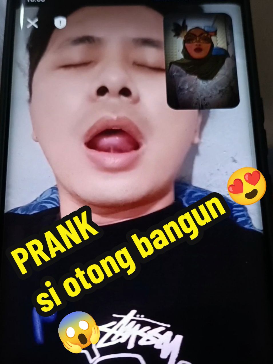 kira2 apa nih yang bangun menurut kalian.. 🤭😍 #prankvideocall  #prankpacar  #fyp  #masukberandafyp 