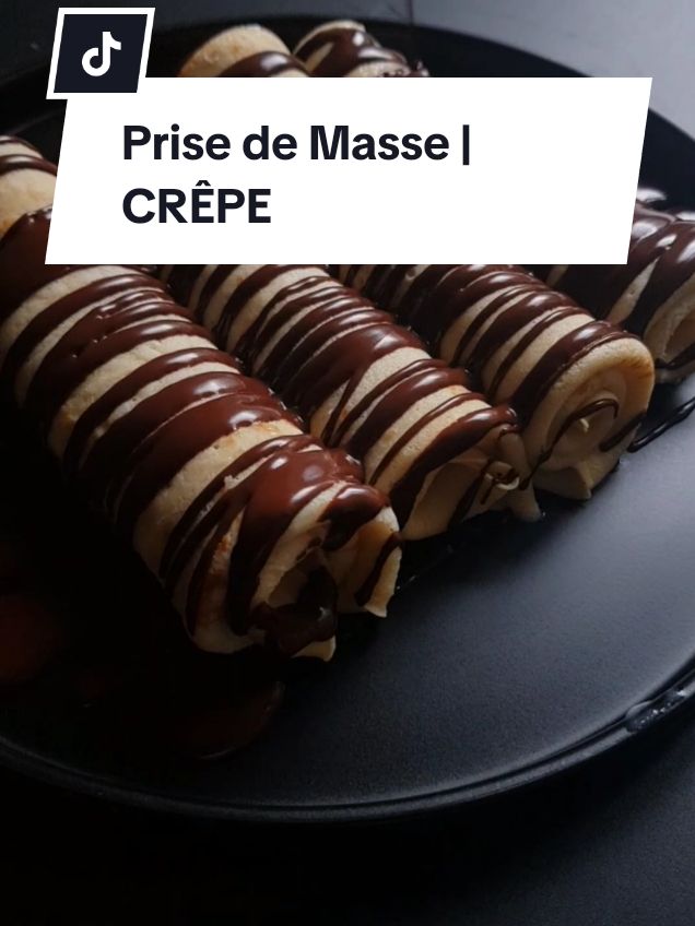 -160g farine de blé  -3 oeufs  -200ml lait entier  Total calorique : 891kcal / 47P / 127G / 29l -dans un bol :  -1x banane écrasé remplacer par de la framboise ou fraise pour ceux qui n'aiment pas la banane.  -100ml crème légère 4% fluide  -(sirop d'agave ou miel) -mixer le tout  Total calorique : 175 kcal / 4P / 33G / 4L -Adapter les doses en fonction de vos objectif  -rajouter selon vos goût ce que vous voulez pour accompagner vos crêpes  #recette #diete #seche #prisedemasse #protein #GymTok #healthyrecipes #musculation 