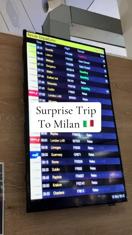 The best birthday weekend evaaaaa!!  Perfect day of site seeing & spa’inggggggg in Milaaaaan 🇮🇹  #milan #italy #FYP #surprise #birthday #adventure #date #citybreak #daytrip 