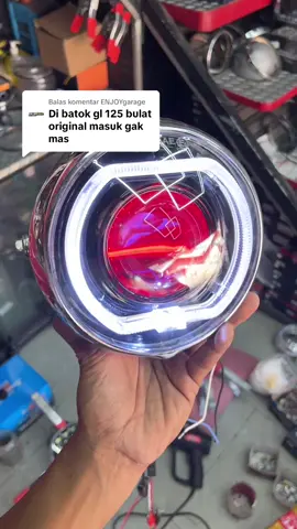 Membalas @ENJOYgarage  Muwasukkk Muassss !!! #gl100biled #biledprojector #retrofit #ljvintageracing 