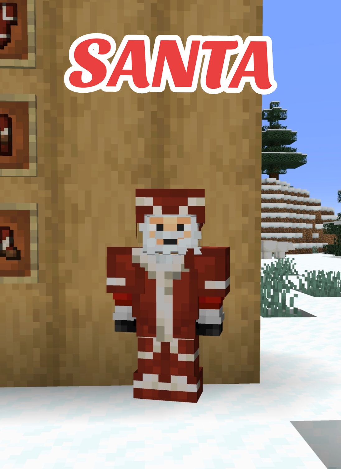 Minecraft: Santa Armor Trim #Minecraft #minecrafthack #minecraftmemes 