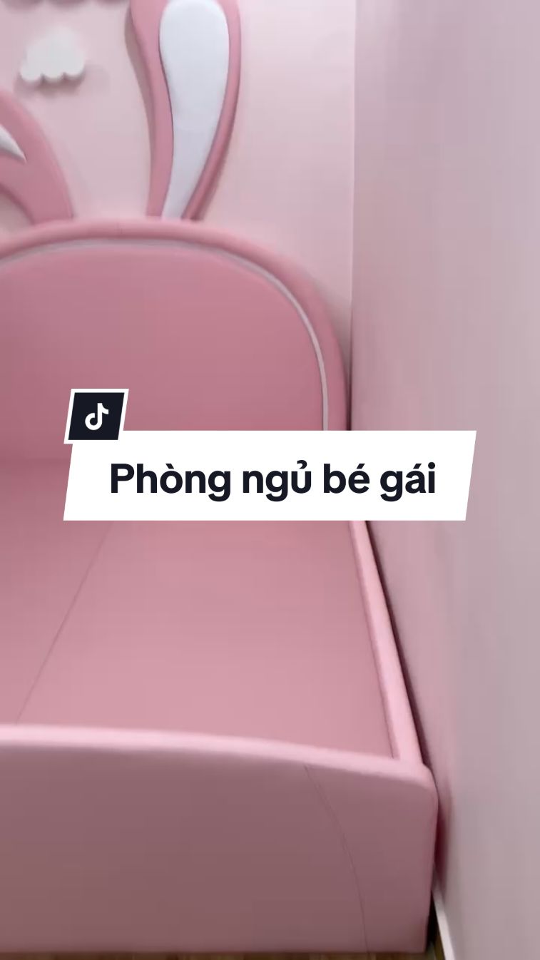 Phòng ngủ bé gái #mdf 