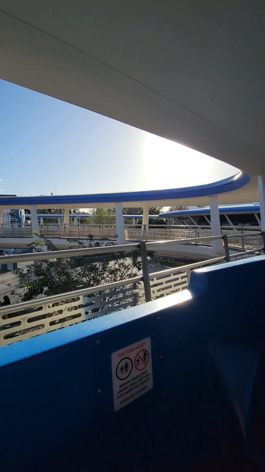 Have a People Mover break! #disneyworld #magickingdom #florida #break 