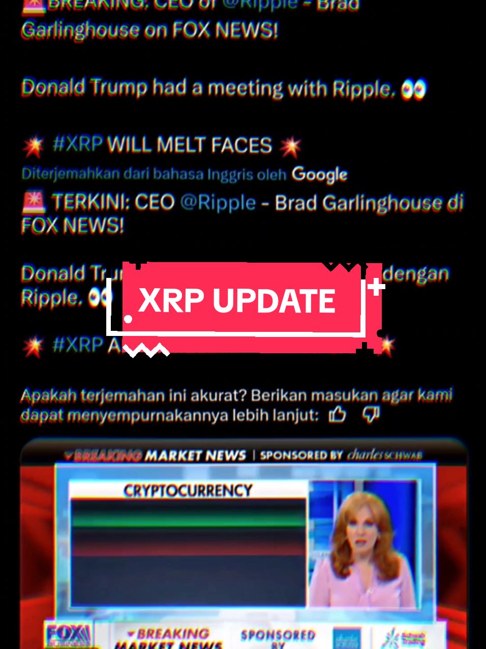 🚨Donald trump bertemu ceo ripple 📈 #fyp #foryou #crypto #xrp #xrpcommunity #xrpnews #ripple #bitcoin #binance 