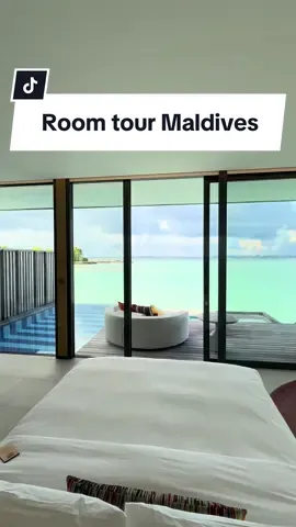 Room tour of our villa in SO/ Maldives 🌴🩵🤍🇲🇻✈️ @so.maldives #maldives #somaldives #RoomTour #holiday #luxury #travel 