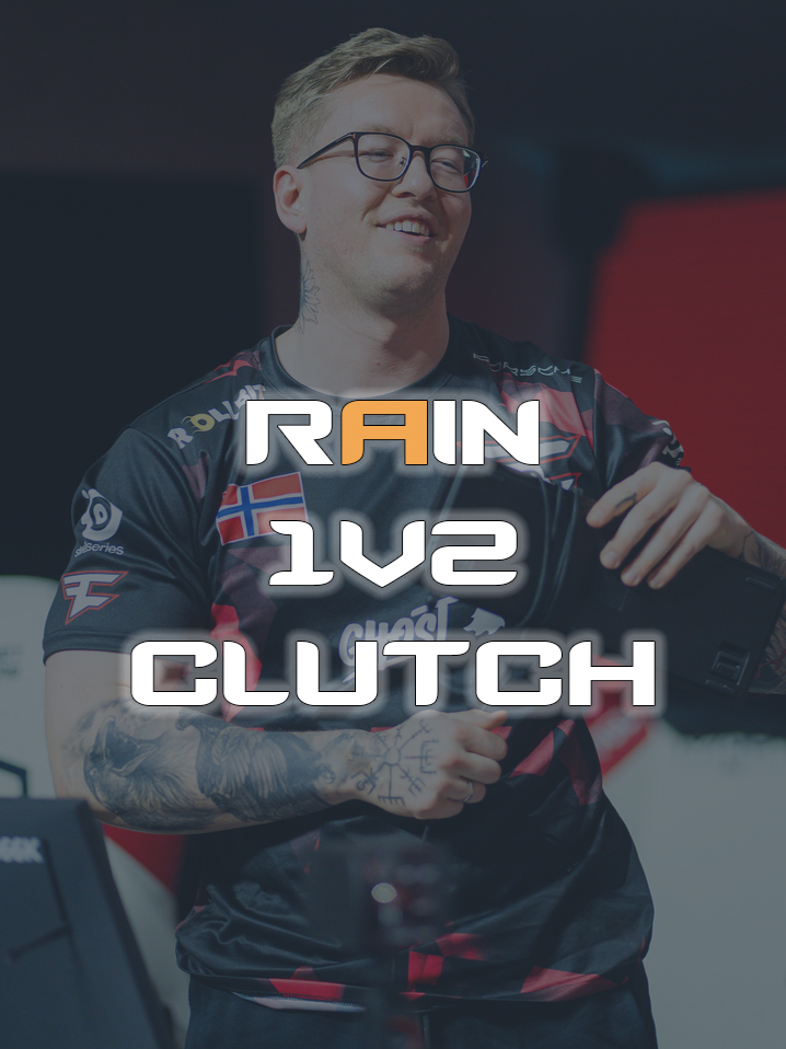 Rain 1v2 Clutch Vs Cloud9 #cs2 #1v2clutch #fyp #4K #rain #cloud9 #fazeclan