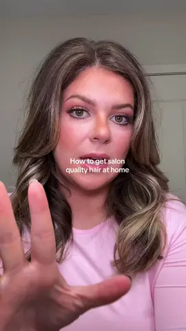 Heres the hack for salon quality hair styling at home 💁‍♀️💖 #hairtools #blowout #blowoututorial #hairstyles #salonhair #salonhairstyle #salonhairathome #voluminoushair #hairvolume #hairvolumehack #wavytalk #wavytalkhair #heatedroundbrush #thermalbrush  #TikTokShopBlackFriday 