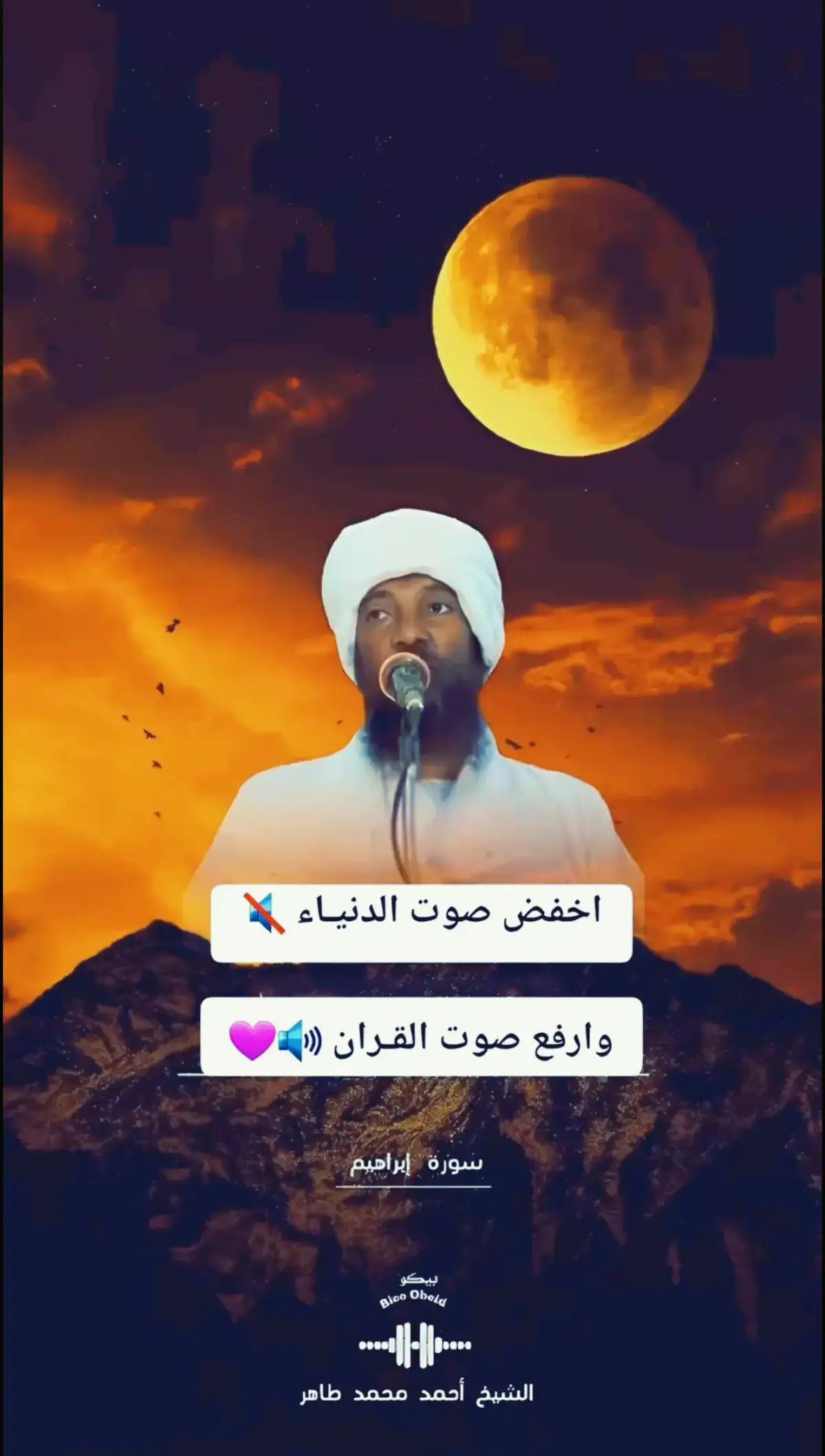 #الشيخ_احمد_محمد_طاهر 