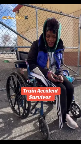 Train Accident survivor. - Nyeesha  #fyp #foryou #trainaccident🚂 #trending 