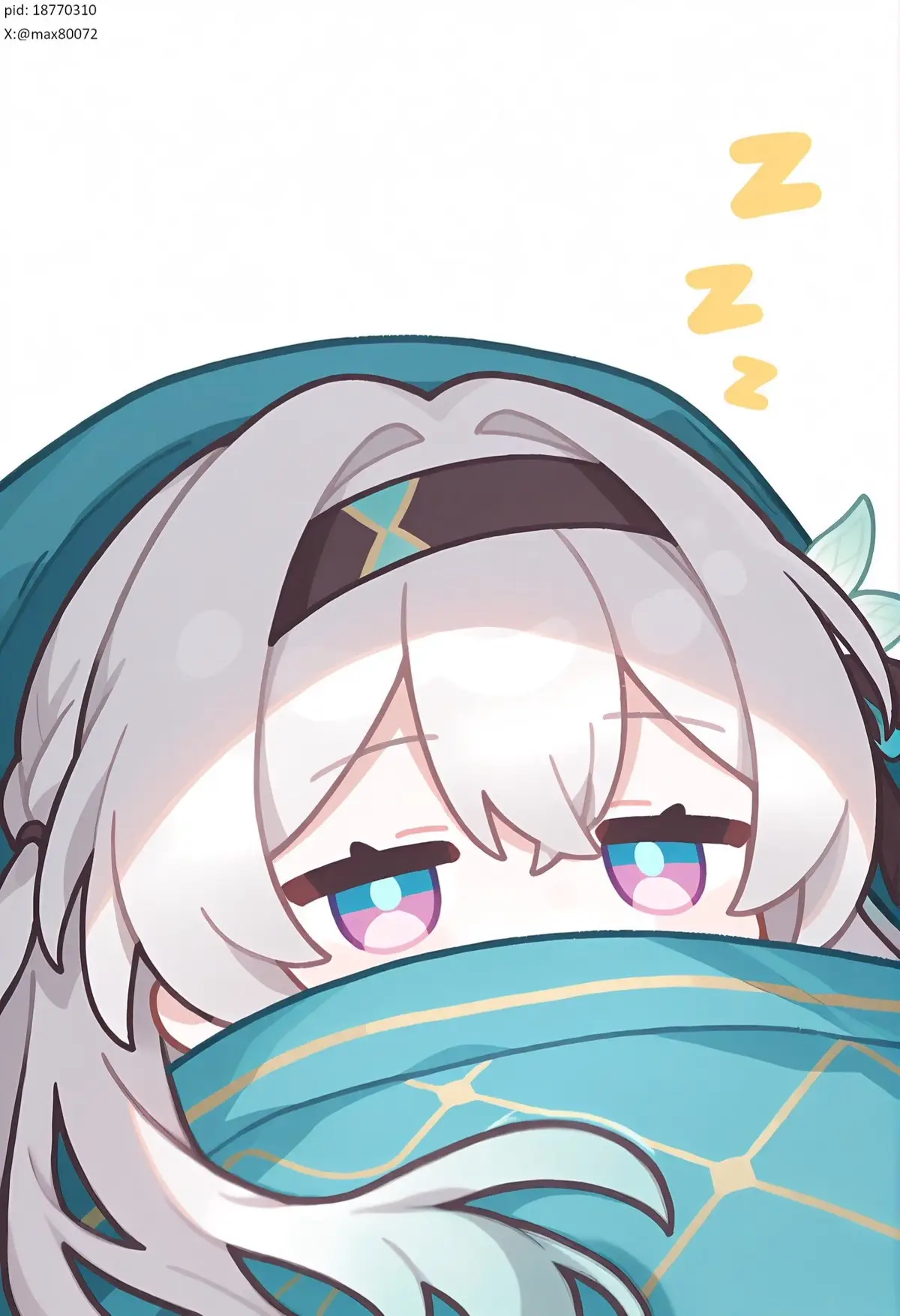 😪😴#firefly #fireflyhonkaistarrail #cute #HonkaiStarRail #sleep 