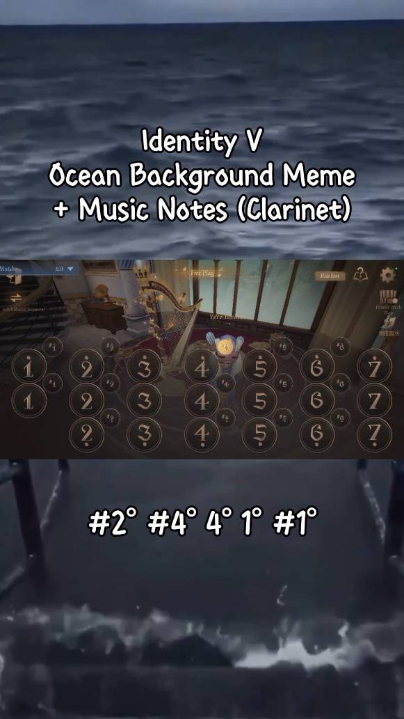 That one Ocean background with a Meme on it 😂 #identityv #fyppppppppppppppppppppppp 