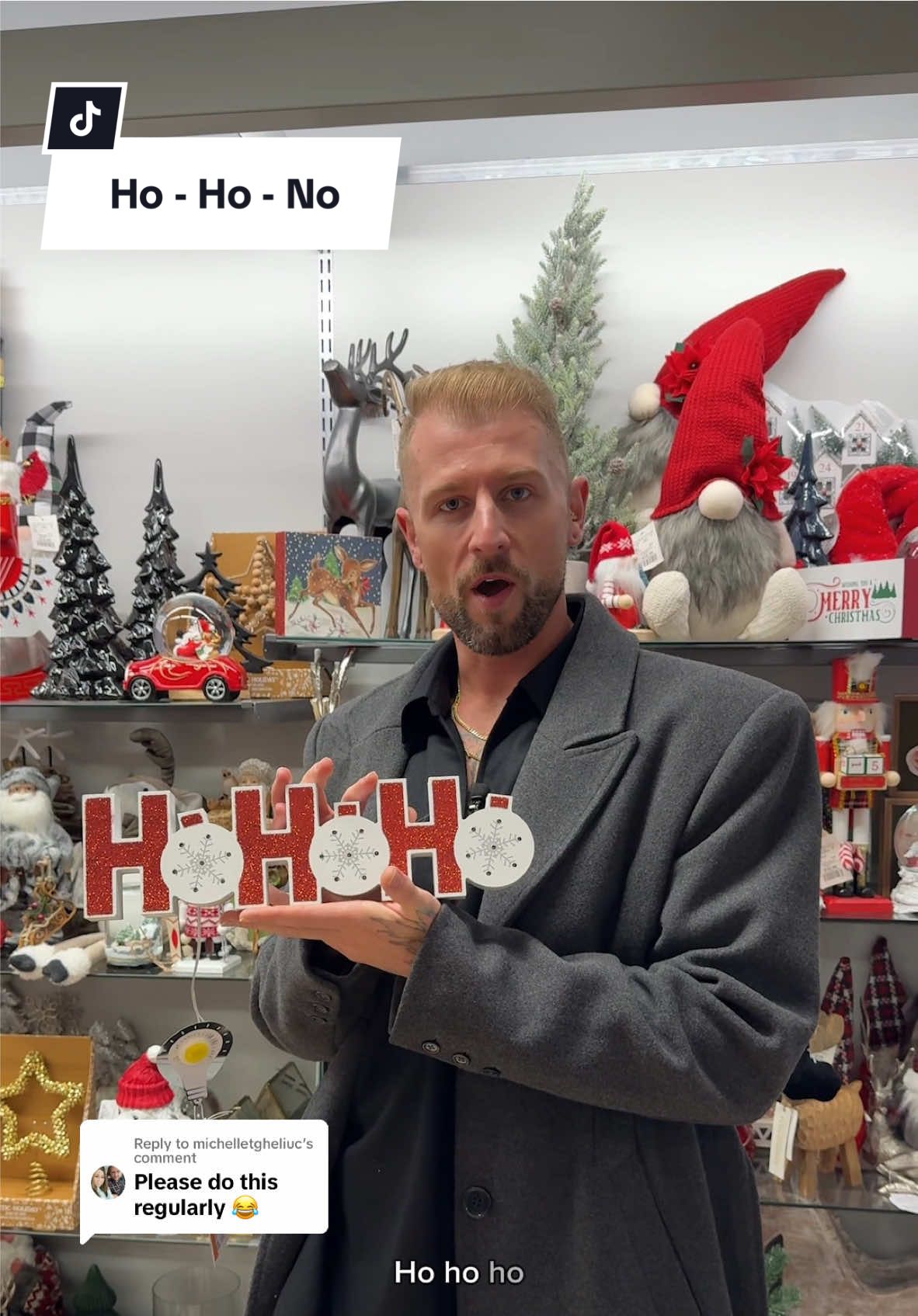 Replying to @michelletgheliuc Its gling to be a Ho-Ho-No for me. The highly requested seasonal video of my favourite type of decor to put in your home. 🤣🤣 #homesense #homegoods #wordart #raedunn #interiordesign #homehacks #homeimprovement#designertips #toronto #rentaltips #apartmentdesign #designhack #designhelp #renovation #homeinspo #renovationtips  