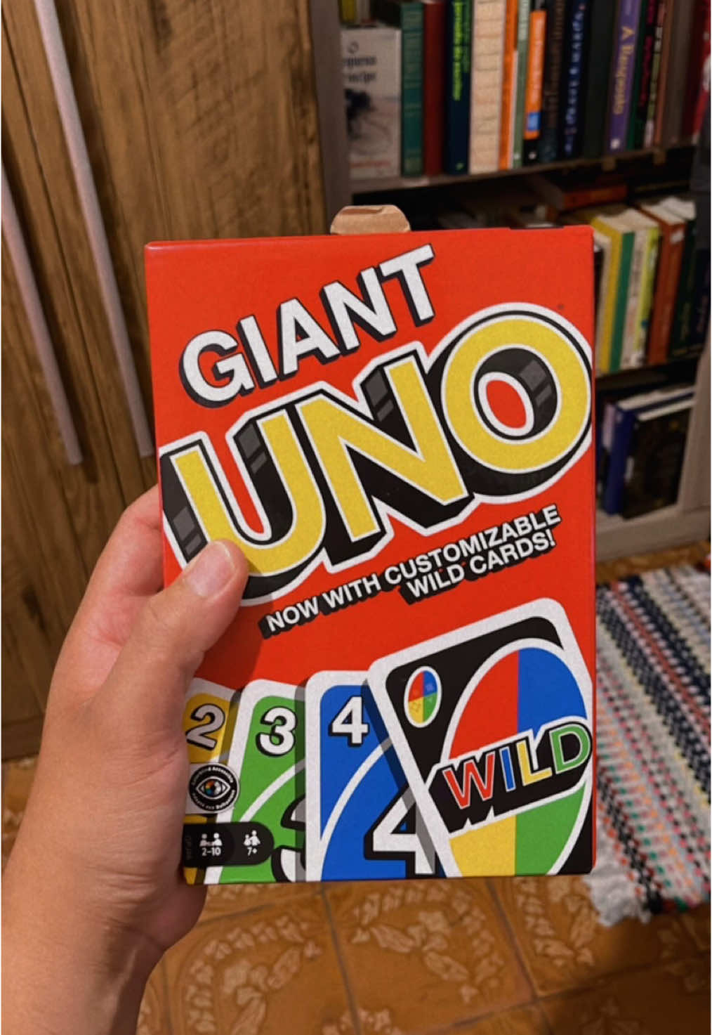 Agora o jogo ficará interessante hahah #uno #giantuno #unogigante #card #jogo #game #play 