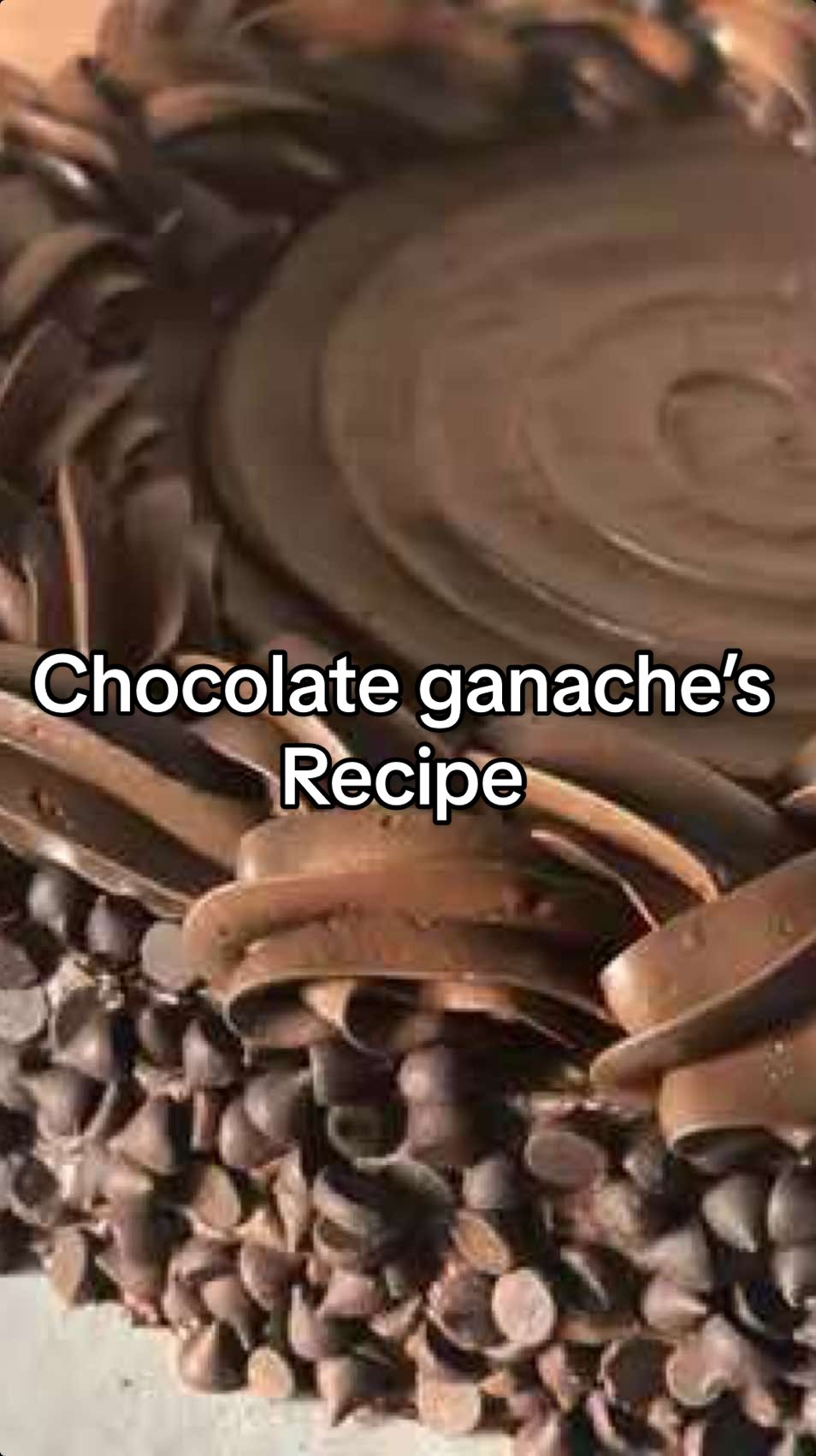 Most requested recipe for chocolate ganache . #fyp 