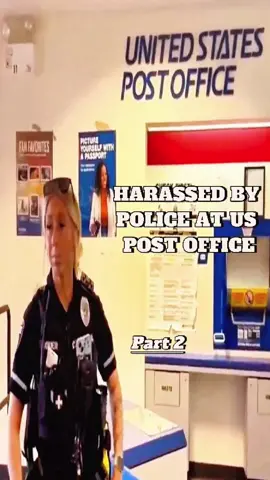 Harassed by police at us post office #cops #police #law #lawyer #lawsuit #fyp #viralvideo #fypシ #viral #america #usa #usa #stupid #stupidcops #policeofficer #auditing #mistake 