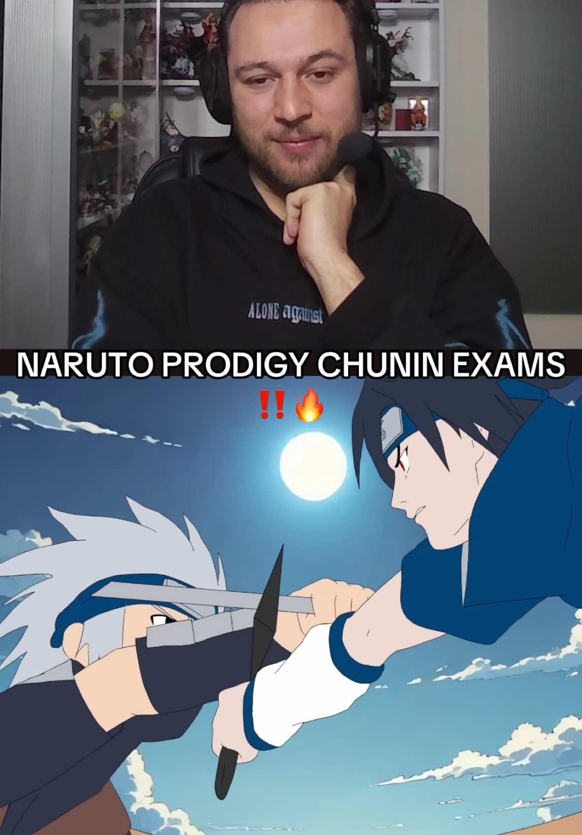 Cred : iBIJ anime on Yt ‼️ #naruto #narutoshippuden #sasuke #kakashi #chuninexams #anime #fyp 