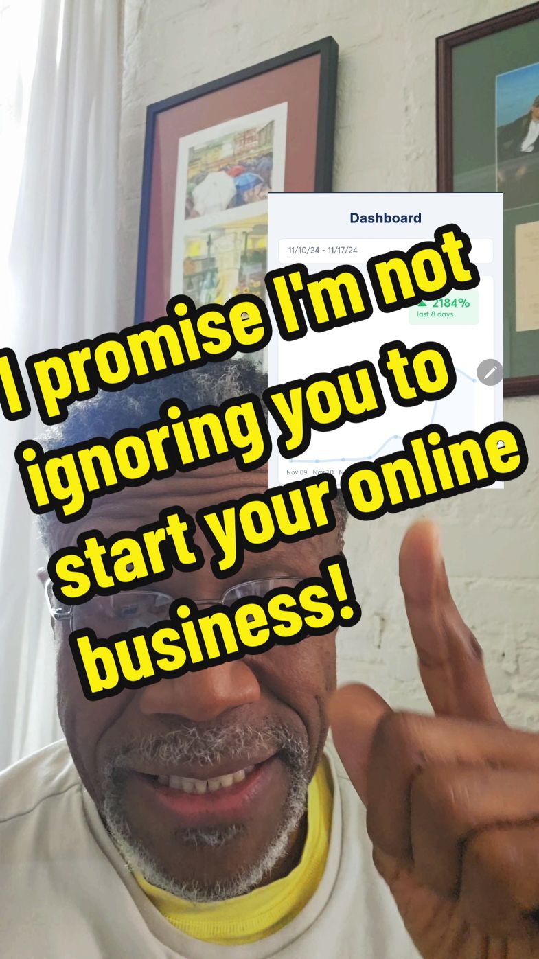 I promise I'm not ignoring YOU to get info on how to start your online Business#over40men #over40club #40andfabuloussofttiktok😊  #over40women #over40men #over40 