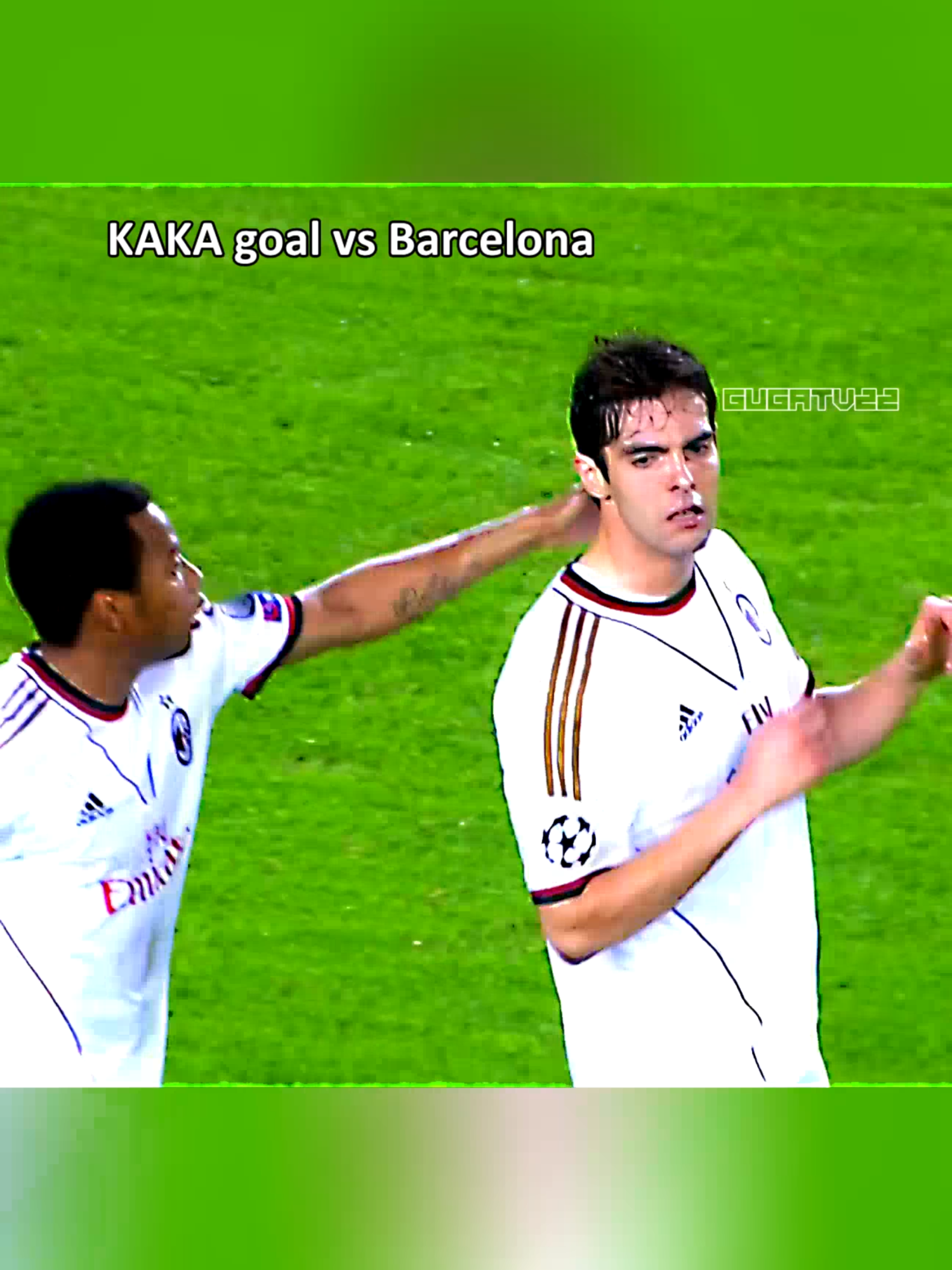 KAKA's goal vs Barcelona ⭐ #kaka #acmilan #brasil #brazil #brazilian #football #futbol #realmadrid #ricardokaka #ronaldo #messi #milan #barcelona #barca #fcbarcelona