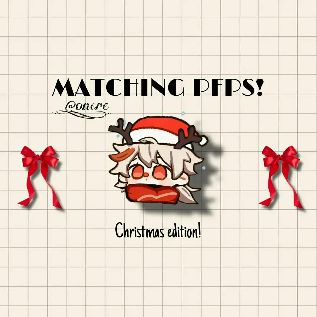 part 3 | Christmas edition #matchingpfps #christmas  #anime #cat #pfp #fyp 