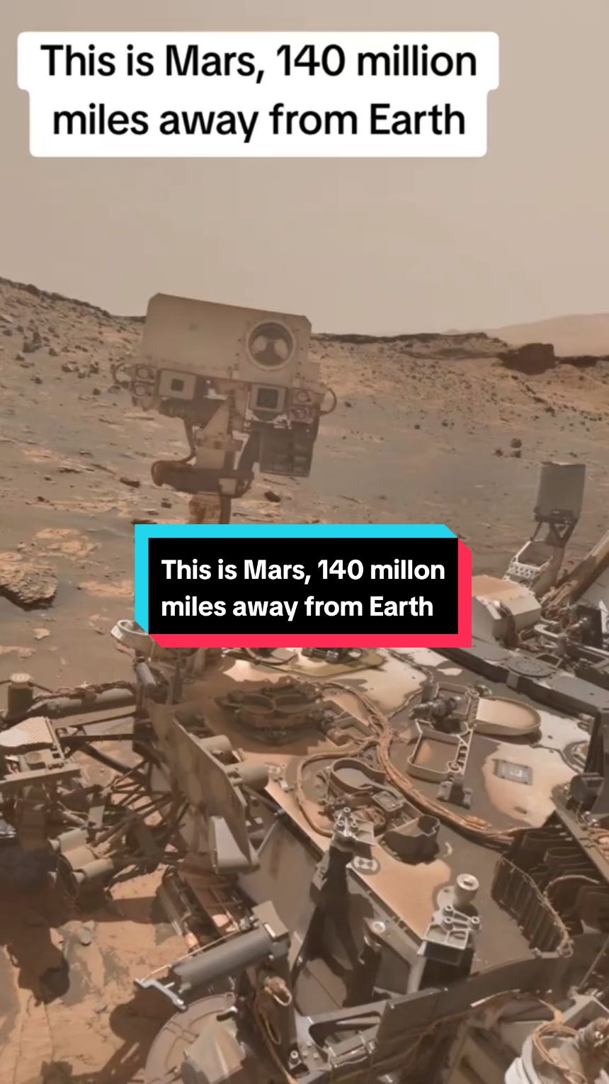 Mars selfie with actual sound of Mars from 140 million miles away 