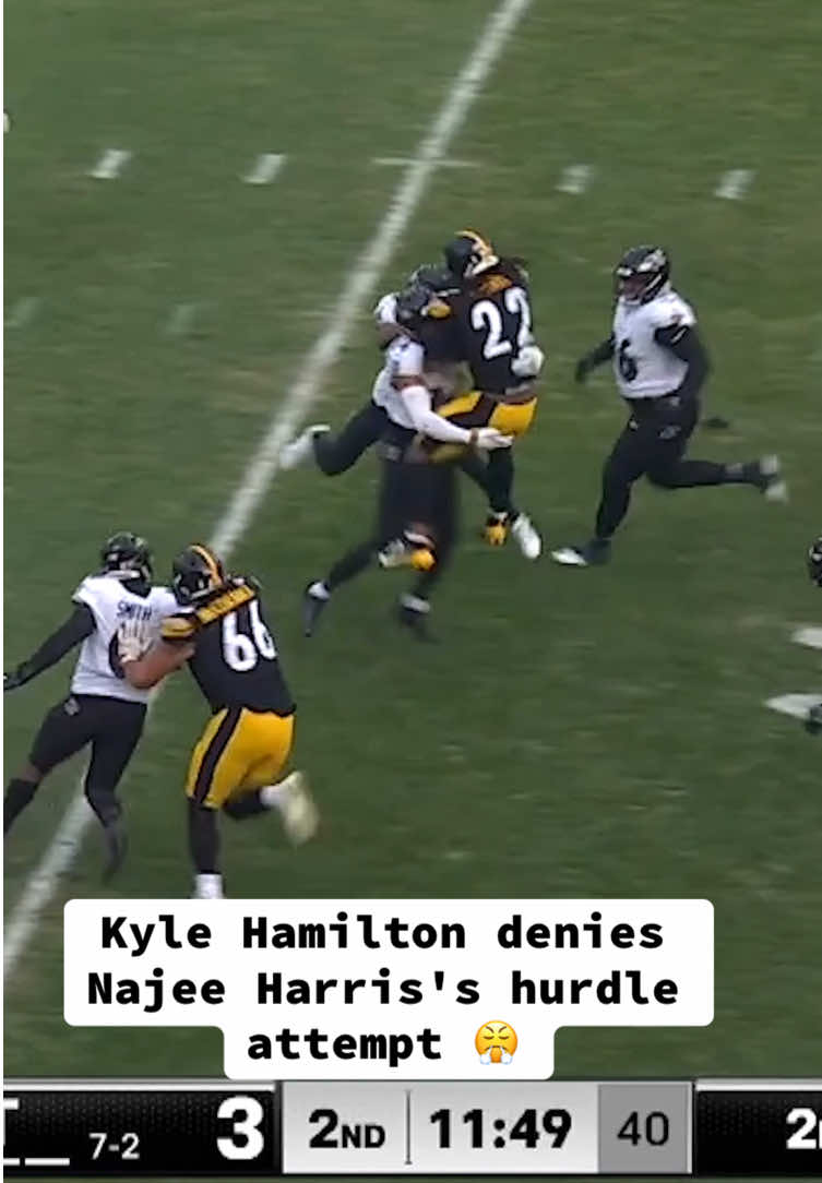 he said nope, not having that 🙅‍♂️ #kylehamilton #baltimore #ravens #nfl 