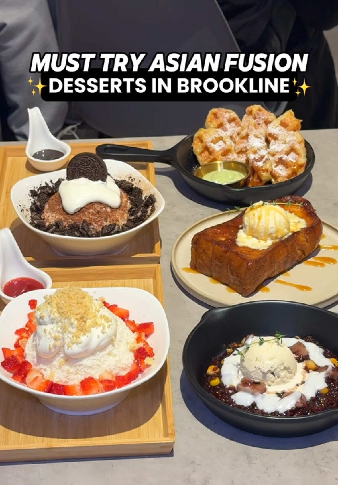 🍧✨ Dessert lovers, you need to check out Oasit's Sweet in Brookline! This adorable spot has quickly become my guilty pleasure – I might be here every week 🙈  From fluffy shaved ice to buttery toast, they’ve got something for everyone! My absolute favs? The Milky Snow Shaved Ice (Strawberry Snow has my heart 🍓🥇) and their Pandan Custard Buttery Toast – buttery, crispy, and paired with that light, subtly sweet pandan custard. Pure perfection 🍞💚 As a Korean-American, I can guarantee you that their bingsoo (shaved ice) is the BEST one in town! If you’re craving something else, their drinks, croffles, and Thai fusion desserts are chef’s kiss too! And there’s so much more on the menu I can’t wait to try 🫶🏻 But it’s not just about the desserts – the vibe here is amazing! With anime-inspired decor (fellow anime fans, this is your place 🫡), friendly staff who check in on you, and even a chance to chat with the sweetest owners, Oasit's feels like a hidden gem 💫  ‼️ Heads up: Seating is limited, so be ready to grab takeout or wait for a table. Trust me, it’s worth it! Pro tip: Pair it with a meal from Rod D next door and finish off with dessert here – the perfect duo 🍽️🍨 📌SAVE this post as a reminder 📬SHARE it with a friend you want to go with 👉FOLLOW @zackaryeats for more Boston recommendations 📍 @oasits_sweet  (1428 Beacon St, Brookline, MA 02446) . . . . . #boston #bostonfoodies #bostonfood #bostonfoodie #bostonfoodjournal #bostonfoodgram #bostonfoodblogger #bostonfoodguide #bostoneats #bostonusa #matcha #ube #shavedice #honeytoast #croffle #dessert #thai #asianfood #zackaryeats