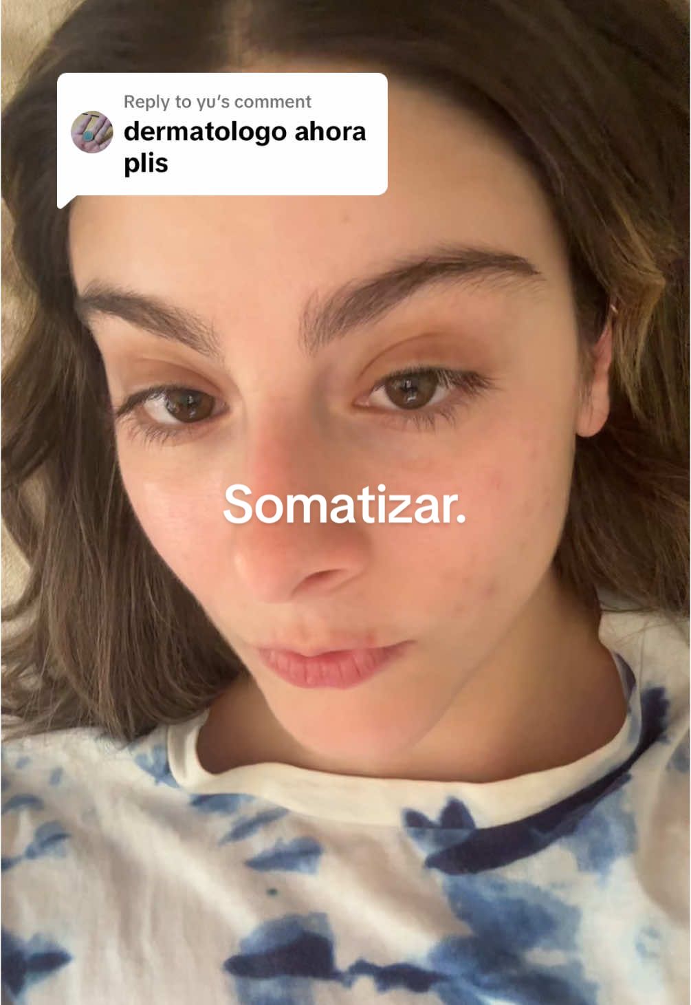 Replying to @yu Sobre somatizar y la piels. . . . . . . #piel #skin #skincare #cuidadointegral #acne #amiga #amigas #teamwork #chilena #chile #cuidadodelapiel #fyp #parati #paratii #paratiiiiiiiiiiiiiiiiiiiiiiiiiiiiiii 