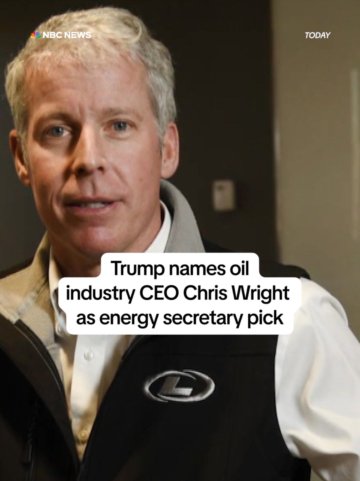 President-elect Donald #Trump says oil and gas industry executive Chris Wright, a staunch defender of fossil fuel use, would be his pick to lead the Department of Energy.