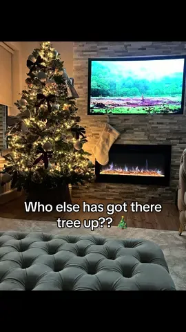 Today consisted of…. Putting the tree up 👀👀 who else has there tree up early? Well in my opinion its not early its just in time #christmas #christmasdecorations #christmastree #homedecor #christmastime #santaclaus #fyp 