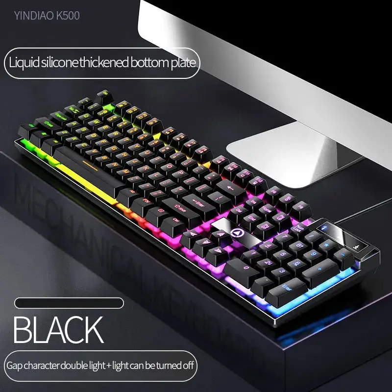 Tired of typing like a caveman on your old keyboard? Upgrade to the futuristic Clavier de jeu YINDIAO for €21.44 and type like a pro! 💻⌨️ Say goodbye to typos and hello to gaming domination with this sleek and affordable keyboard. Who needs to spell correctly when you can just pwn the competition instead? 🎮🔥 #KeyboardUpgrade #GamingDomination #NoMoreTypos #SleekAndAffordable #TypeLikeAPro