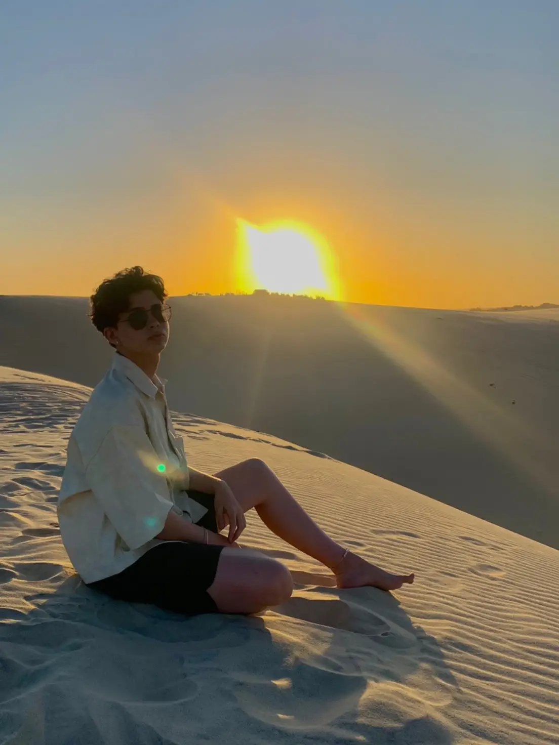 🌅🌤️ #foryou #pordosol #dunas 