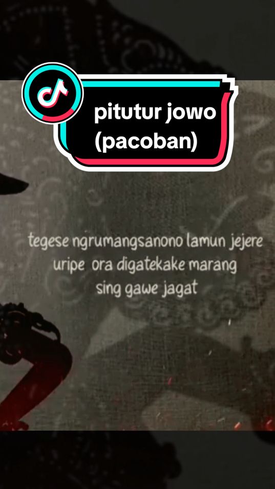 pitutur jowo.pacoban. #pituturjowo  #pacobaningurip  #wayangkulit 