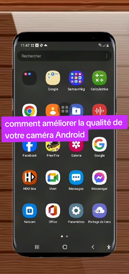 si la qualité de la caméra de ton téléphone est floue  utilisez ce code. #astuce #android #tiktoker #smartphone 