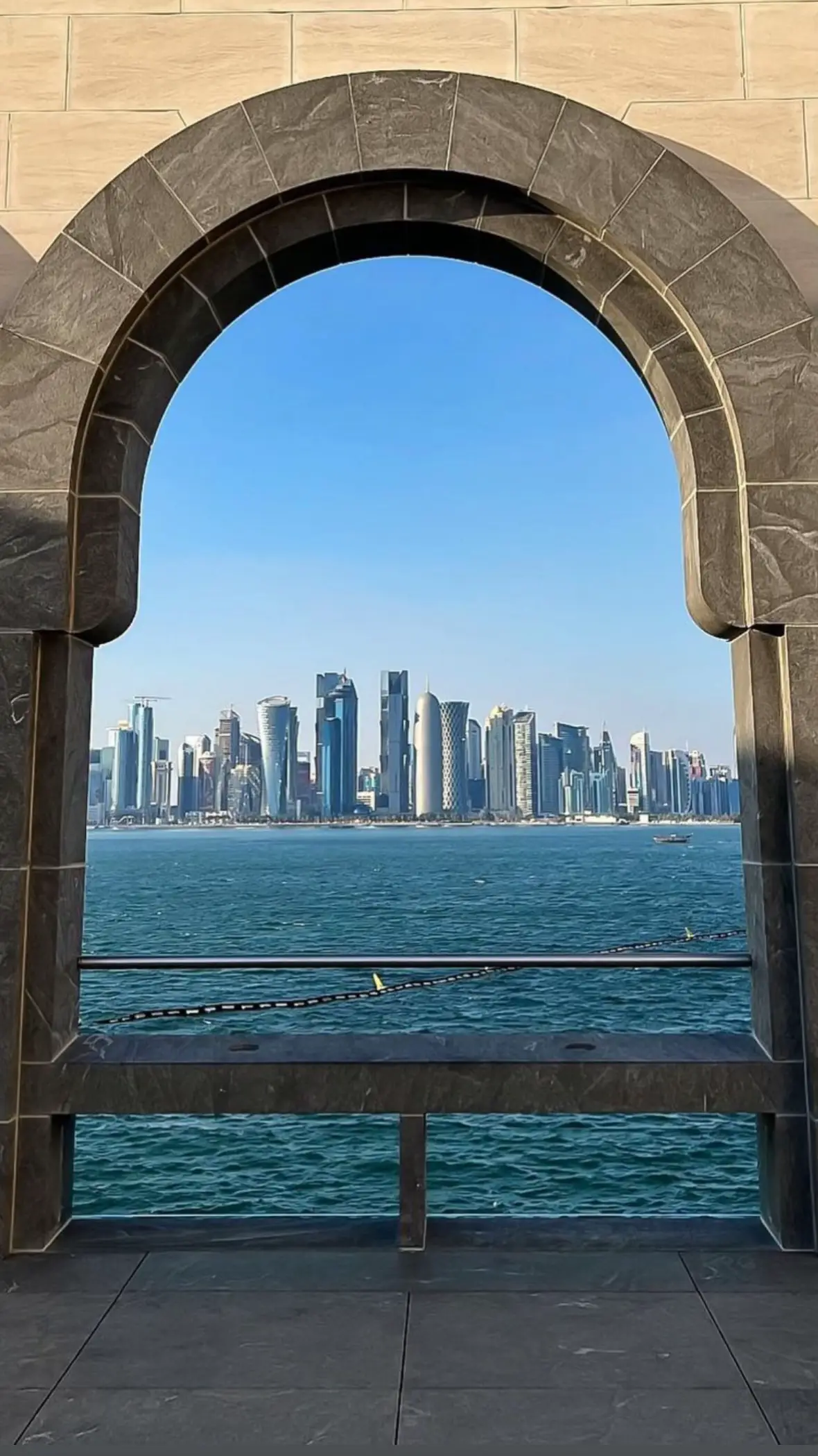 Qatar over Dubai #qatar #doha #qatar🇶🇦 #ArabTikTok 