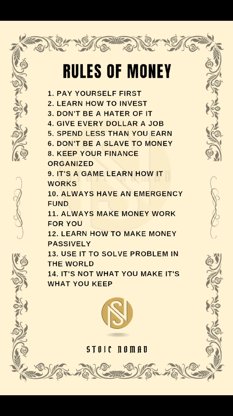 Master the Rules of Money