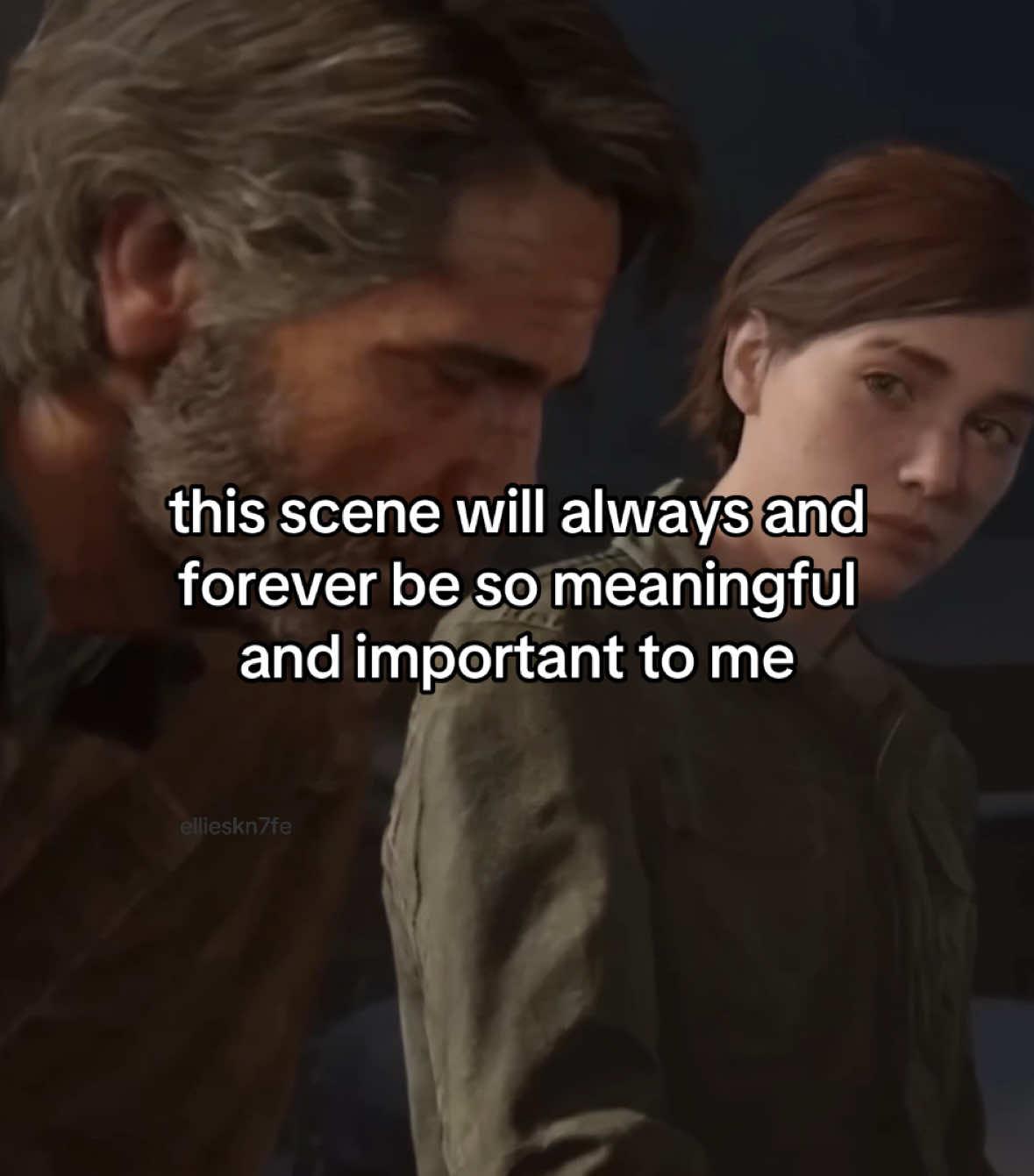 this entire game has impacted me so much as a person and helped me in so many ways. there aren't many games with good wlw representation, so tlou being one of the few games that has it means SO much to me. #thelastofus#tlou#wlw#elliewilliams#ellietlou#joelmiller#joelmillertlou#joeltlou#elliewilliamsthelastofus#ellieandjoel#joelandellie#thelastofuspart2#fy#fyp#foryou#foryoupage#elliewilliamsthelastofus#elliewilliamstlou#naughtydog#naughtydogtlou#thelastofus2 