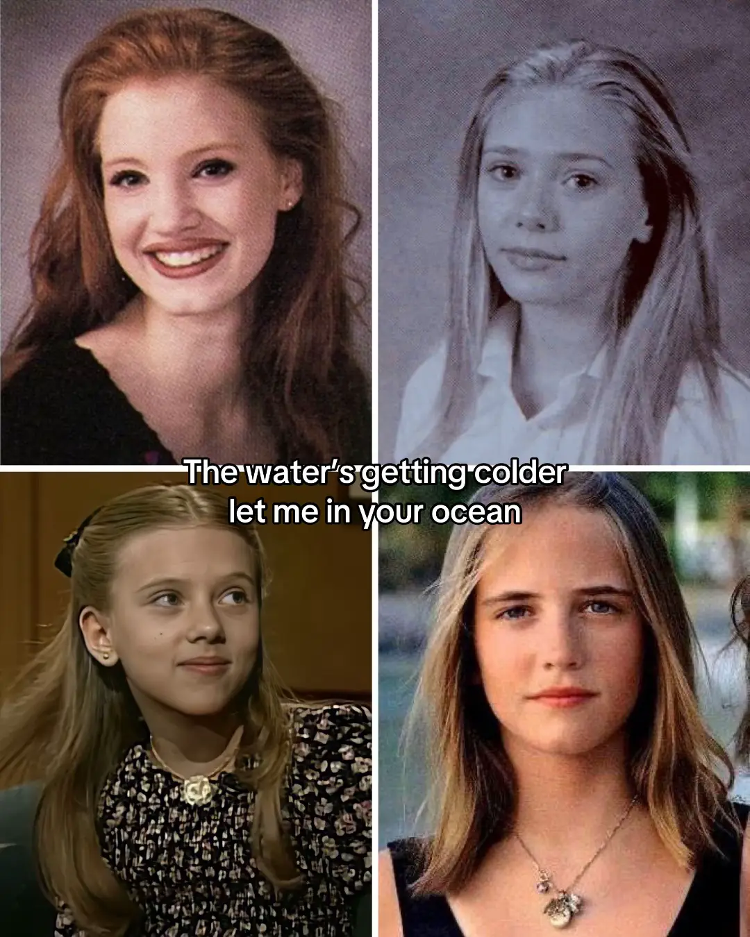 THEM OMG >> #jessicachastain #elizabetholsen #scarlettjohansson #evagreen #trend #young #fypage