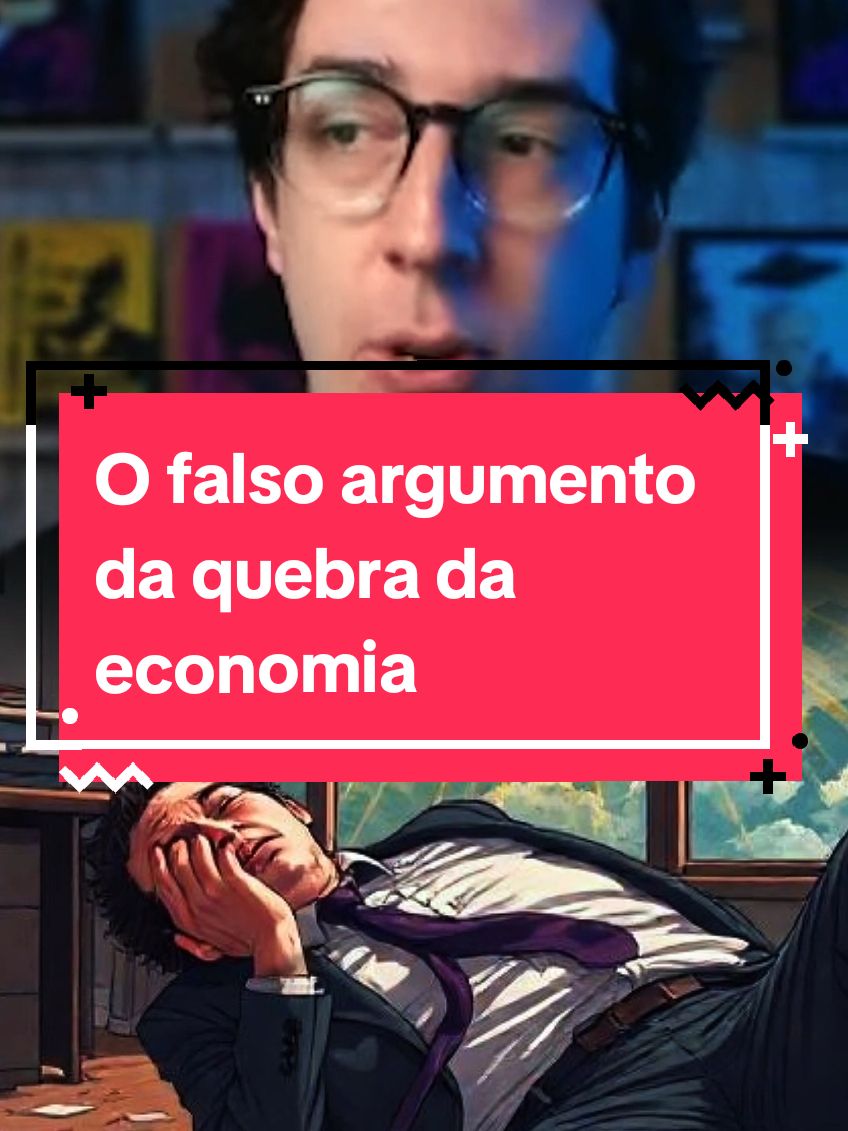 Ian Neves fala sobre o velho e falso argumento da quebra da economia. #ianneves #politica #economia #trabalho #fimdaescala6x1 #socialismo #liberalismo