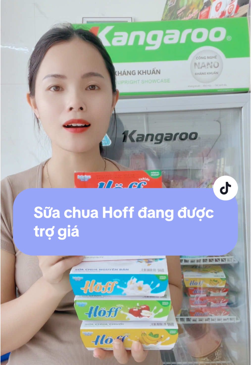 Sữa chua Hoff cho bé ăn dặm 4 vỉ mix vị giá chỉ hơn 100k#suachua #suachuachobe #suachuahoff #muatrentiktokshop #xuhuong 