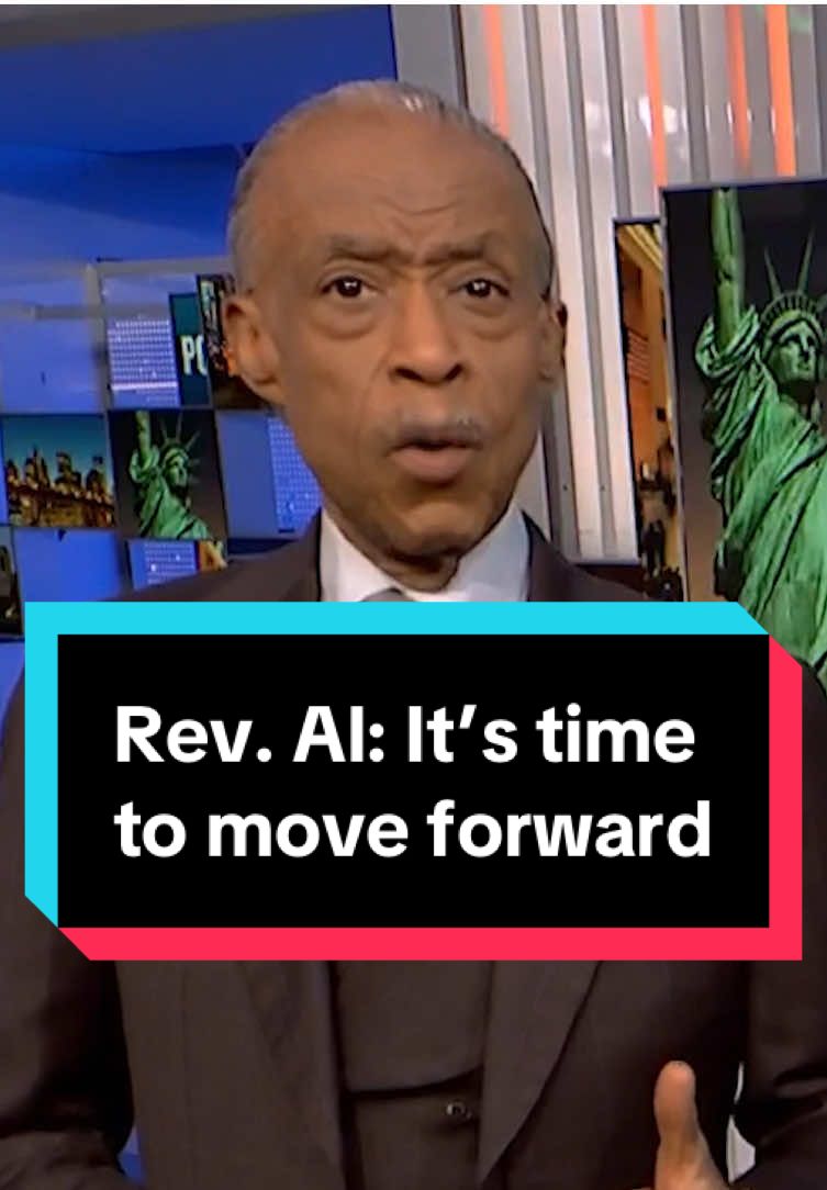 Rev. Al Sharpton urges Americans, regardless of their political beliefs, to move forward with action after the election. “It's time for us to get up and go to work,