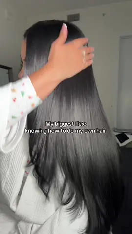 Takes me 2 hours but we get it done babyyyyy 🥰✨🤌🏽 #hairtok #hair #longhair #shinyhair #hairstyle #healthyhair #hairtutorial 