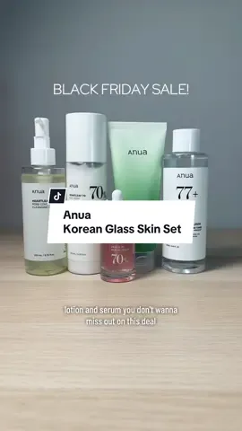@Anua Store US This is a great opportunity to try new skincare because Anua’s black friday sale is here! #anua #koreanskincare #kbeauty #koreanglassskin #glassskin #skincareset #tiktokshopfinds #christmasgiftideas #tiktokshopblackfriday #tiktokshopcybermonday #ttstakeover #dealsforyou #blackfridaysale 
