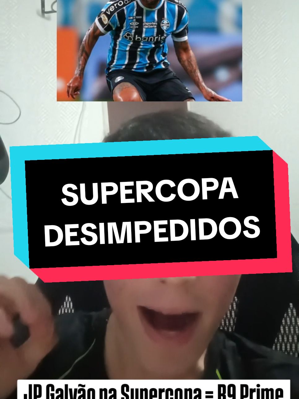 uma reflexão na supercopa desimpedidos: JP Galvão e os profissionais. #supercopadesimpedidos #futebol #gremio #imortaltricolor 