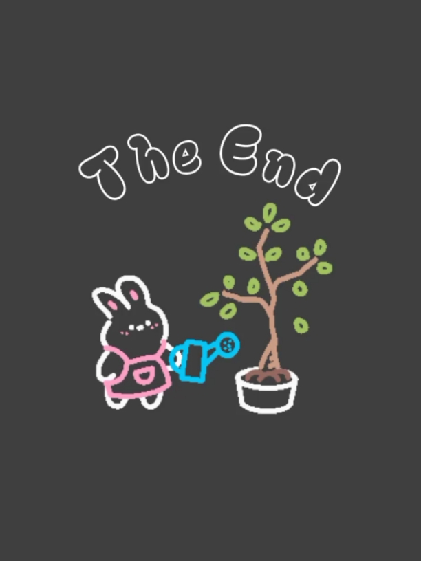 End - Rabbit Cartoon #CapCut #end #cute #rabbit #tugas #outro 