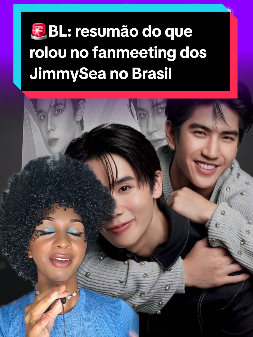 🚨 BL: Resumão do que aconteceu no fanmeeting dos JimmySea aqui no Brasil. #jimmysea #jimmyjitaraphol #seatawinan #bl #boyslove #จิมมี่จิตรพล #jimmyyjp #ซีทวินันท์ #sea_tawinan #จิมมี่ซี #lulliagron #thaibl #blthai #raikantopeni #thaiactor #blactors #gmmtv #lasttwilightseries #JS1stFMinBrazil  #JimmySeaUSandLatAmTour 