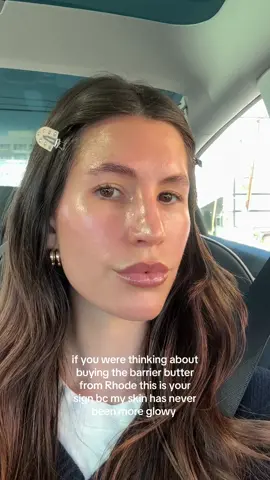 @rhode skin barrier butter is that girl. #rhodeskin @Hailey Bieber 