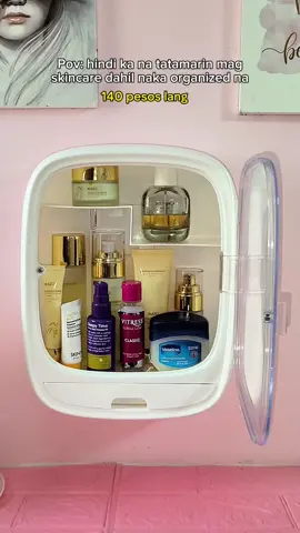 Replying to @scky_cess Check lang po sa yellow basket mi Meron po 3 available colors🥰 #cosmeticorganizer #skincareorganizer #makeuporganizer #fyppppppppppppppppppppppp 