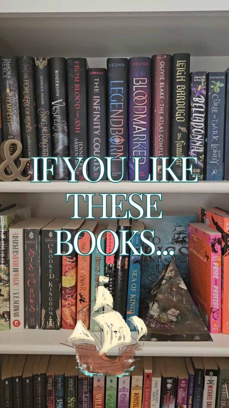 Did reading the Kingsport Chronicles leave you searching for more books full of swashbuckling pirates and high seas adventure? 🏴‍☠️ I've started a TBR list for you!  Books Mentioned: Sinner's Isle by @Angela Montoya—SINNER’S ISLE  Cross Bones by Kimberly Vale In Deeper Waters by @ftlukens  Daughter of the Pirate King by  @Tricia  Song: Bones by @Sail North  ... *Disclaimer: I haven't read all of these yet, but the ones I have READ I really enjoyed and the rest are on my TBR! ... #tokissthesea #tobravethedeep #fantasyseries #lgbtqfantasy #sinnersisle #crossbone #daughterofthepirateking #indeeperwaters #piratebooks #bookrecs 