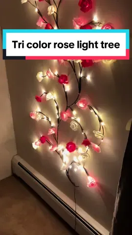 This tri colored rose light up tree blew away my expectations 🥹😍 #lightuptree #cherryblossom #christmasgiftideas #christmasshopping #giftsforher #giftsforhim #tiktokshopblackfriday #tiktokshopcybermonday #tiktokshopholidayhaul 